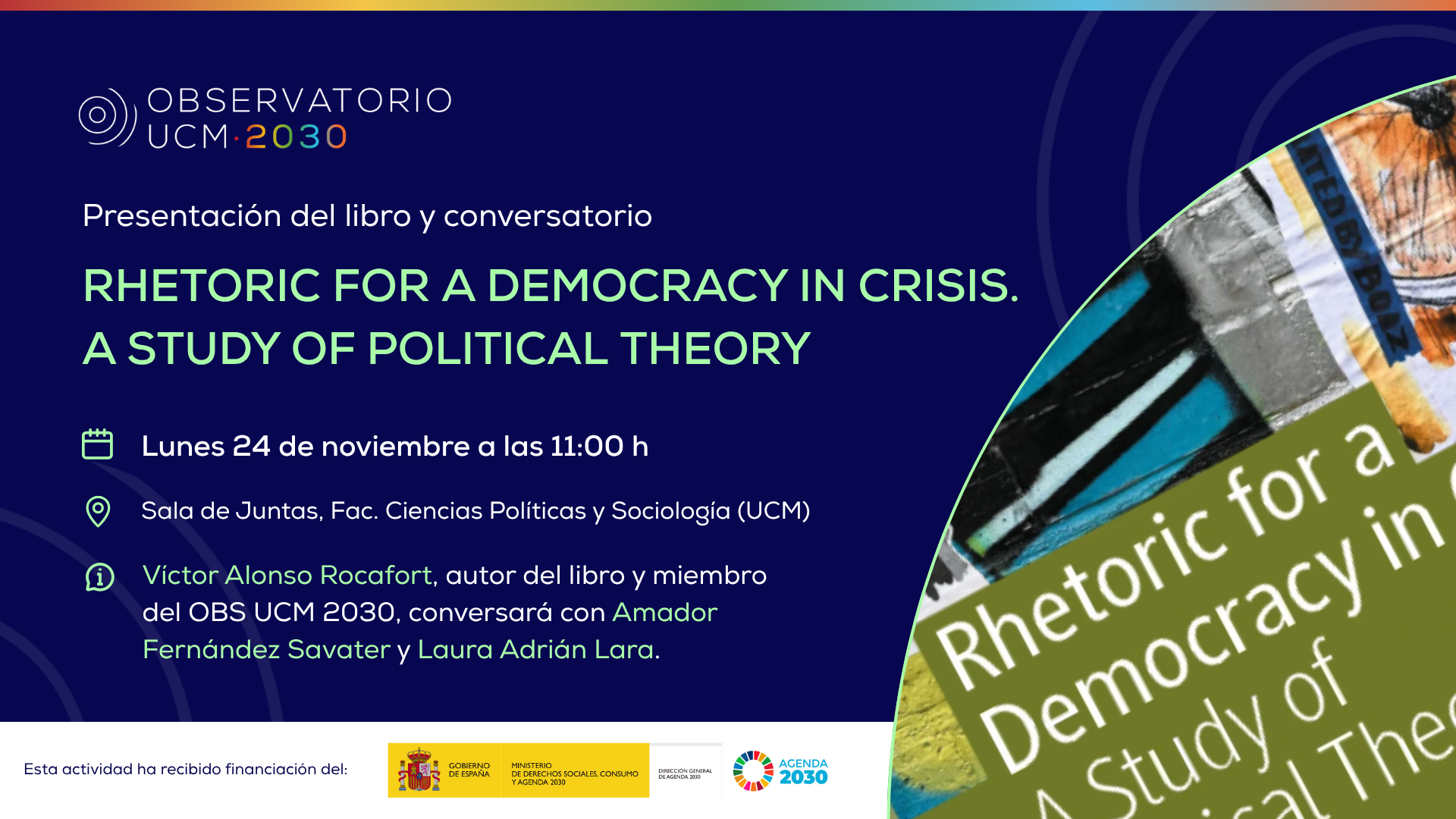 Presentación: Rhetoric for a Democracy in Crisis. A Study of Political Theory